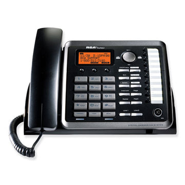 RCA® Two-line Corded Speakerphone, Expandable Up To 10 Cordless Handsets freeshipping - TVN Wholesale